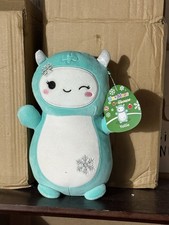 2020 Holiday Squishmallow Kellytoys Yollie The Yeti 5"