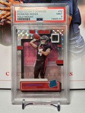 2022 Clearly Donruss Holo Mosaic Rated Rookie #52 Desmond Ridder PSA 9 Falcons