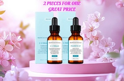 Combo Set 2 x SkinCeuticals CE Ferulic Serum 1oz New & Sealed Vitamin C Serum