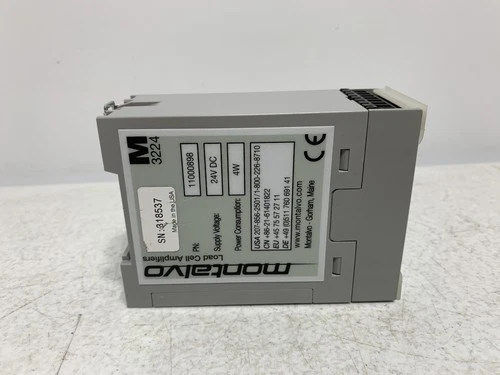 Montalvo 11000898 Load Cell Amplifier 24VDC 4W