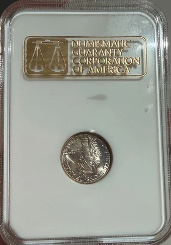 1944-S 10C Mercury Dime PCGS MS65 in Soapbox Holder