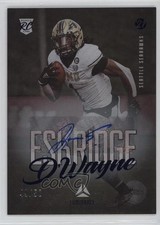 2021 Panini Luminance Rookie Blue Auto 49/50 D'Wayne Eskridge #185 Auto lz7