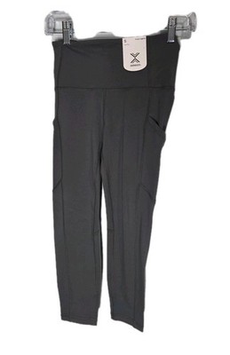 Xersion EverUltra Crop Leggings Women Small Gray High Rise NWT Athletic Yoga...