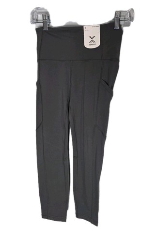 Xersion EverUltra Crop Leggings Women Small Gray High Rise NWT Athletic Yoga...