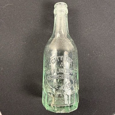 Georgetown Texas Bottle | City Ice & Bottling Wks Embossed