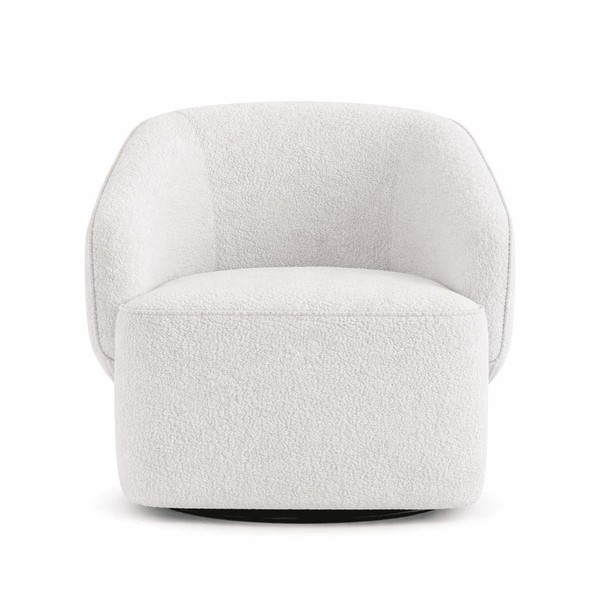 Sessel Stil Modern Farbe Weiß Bequem Praktisch Wohnzimmer Komfortabel-image