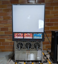 2020 Cornelius Viper E3 Frozen Carbonated Drink Machine, Three Flavors