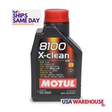 Motul Usa MTL102786, One 8100 X-Clean 5W40 Oil 1 Liter Dexos2 Performance Parts 113.52 per gallon