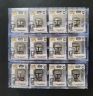 FUNKO MANDALORIAN BITTY POP  LOT OF 12 #326 +SHELVES!!