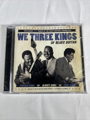 We Three Kings of Blues Guitar CD Freddie King Albert King Earl Blues (Live)