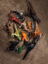 Authentic Jurassic World Park Toys And Other Dinosaur Lot 14 Total