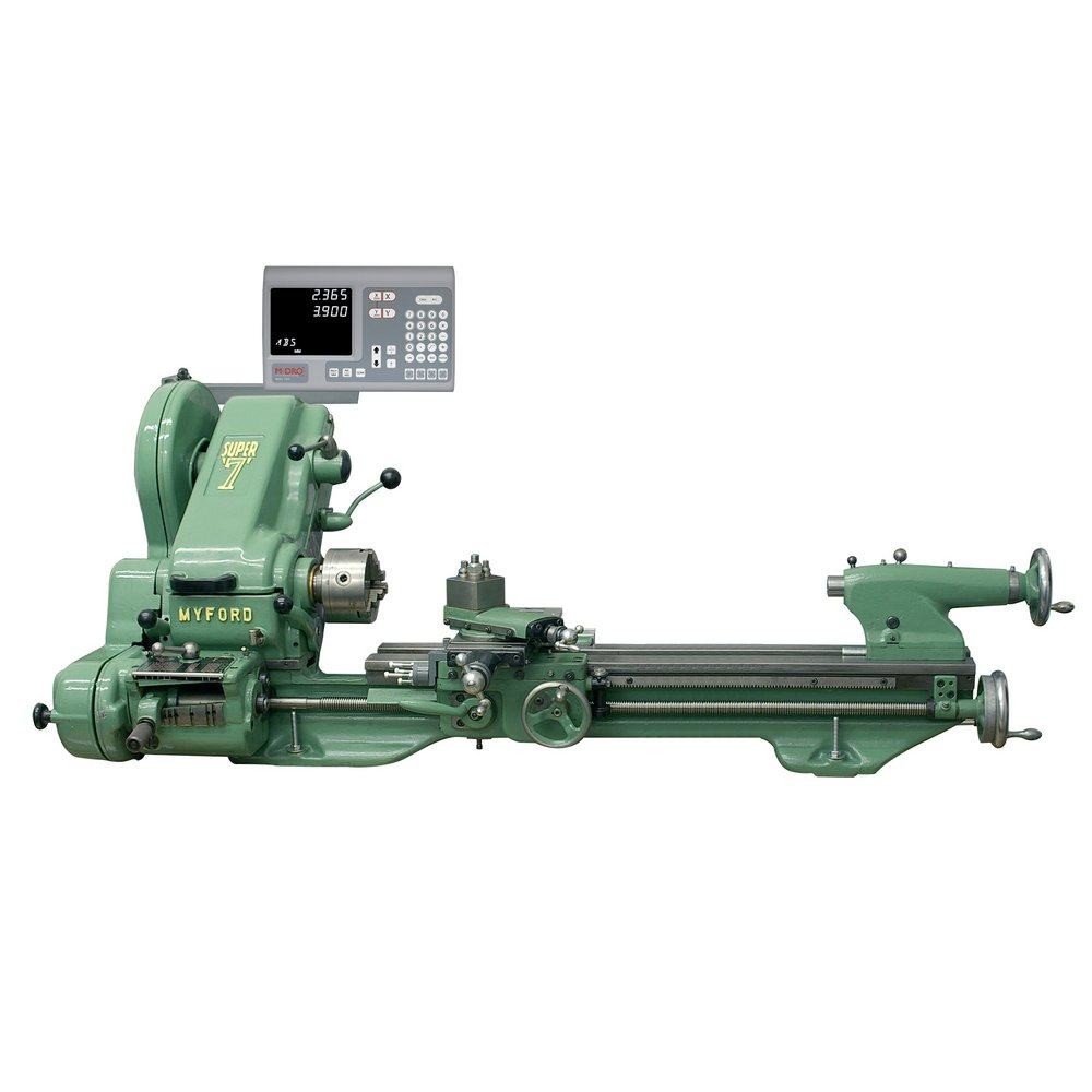 DRO Kit Suitable For Myford ML7 and Super 7 Long Bed Lathe (Lathe not included)