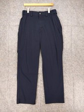 5.11 Tactical Ripstop Duty Pants Mens 34 Navy Polyester Cotton Uniform Work
