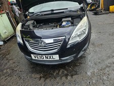 2010 -  2014 Vauxhall Meriva MK2 B Mpv - Front Bumper In Black With Some Marks