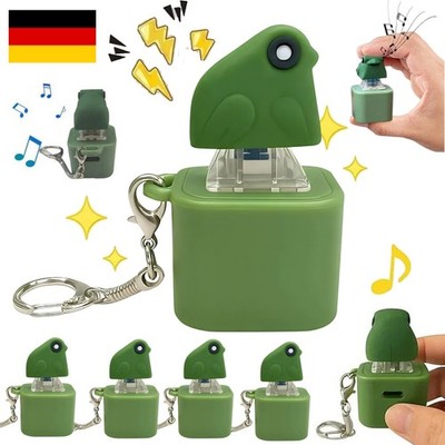 1~5x Frosch Quaken Spielzeug Erwachsene Tastatur Clicker Spaß Schlüsselanhänger