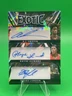 2023 Leaf Exotic DRAKE LONDON A.J. GRIFFIN RHYNE HOWARD Triple Auto # 1/1