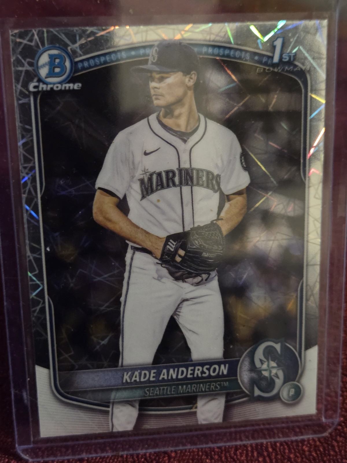 2025 Bowman Draft Chrome Kade Anderson #BDC-3 1st Bowman Lazer Refractor SP
