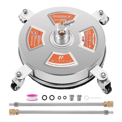 #ad 14#x27;#x27; Pressure Washer Surface Cleaner Attachment Driveway Power Accessory Quick $66.25