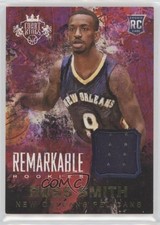 2014-15 Panini Court Kings Remarkable Rookie Memorabilia Russ Smith #33 md3