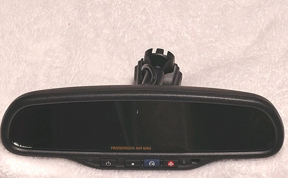 03-09 Espejo retrovisor Silverado Avalanche Tahoe Envoy atenuación automática Onstar COMO NUEVO 15176973 Foto 2 de 4