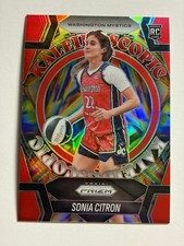 Sonia Citron Rookie RC 2025 Panini Prizm WNBA Kaleidoscope Red Prizm /99 Mystics