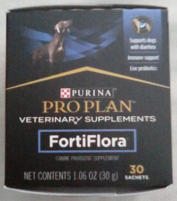 Proplan Veterinary Supplements Fortiflora Canine Probiotic Supplement 30 Sachets