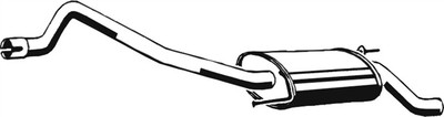 Asmet 04.057 Rear Muffler for VW