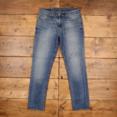 Vintage Levis 511 Jeans 32 x 31 Stonewash Straight Blau Red Tab Denim