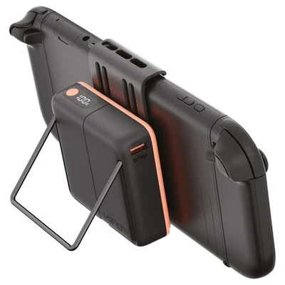Banco de alimentación Venom Nintendo Switch 2 soporte 20000 mAh cargador con soporte