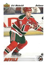1991-92 Upper Deck #344 Eric Weinrich