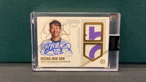 2022 Topps Dynasty UEFA Champions League Heung-Min Son Patch Auto 1/1