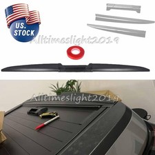 Rear Trunk Spoiler Wing Lip Bumper Carbon Fiber Style For Hyundaisanta Cruz At