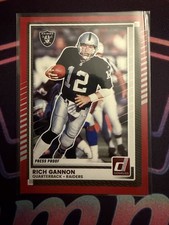 2025 Panini Donruss - Rich Gannon #201 Press Proof Red Raiders