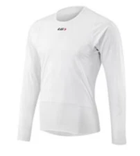 Garneau Men's SF-2 LS Plastron Jersey, White, XL, New