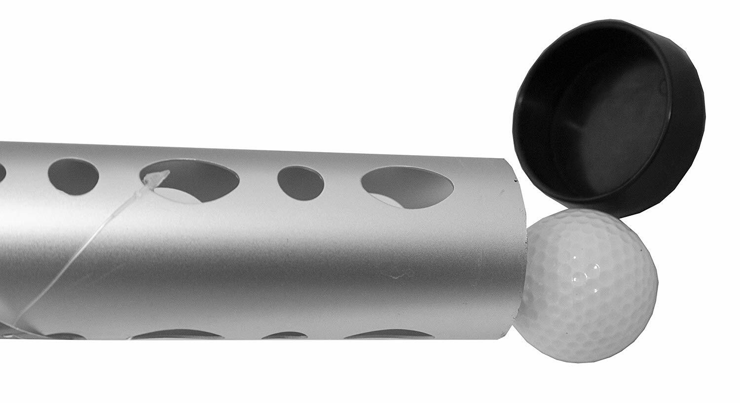 Edle Aluminium Ballsammel Röhre für 23 Golfbälle   Ball Tube    vom PGA Pro 4