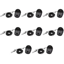 3 M Camping Stretch Clothesline with 12 Clips Windproof Travel Clothesline Elast