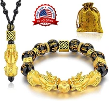 Pulseras Amuletos Para Mujer De La Buena Suerte Feng Shui Atraer Salud Dinero