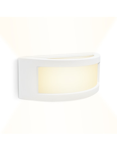 Applique Murale LED R7S Plâtre Luminaire Intérieur Double Flux
