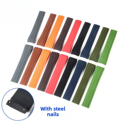 High-quality silicone watch band strap For Patek Philippe Sport Rubber Band 21mm