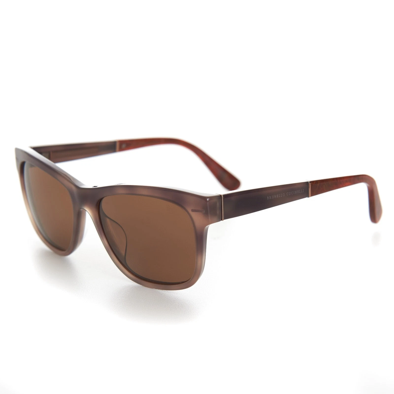 Brunello Cucinelli — BRUNELLO CUCINELLI 745$ Sunset Acetate Sunglasses - Havana Taupe/Chocolato
