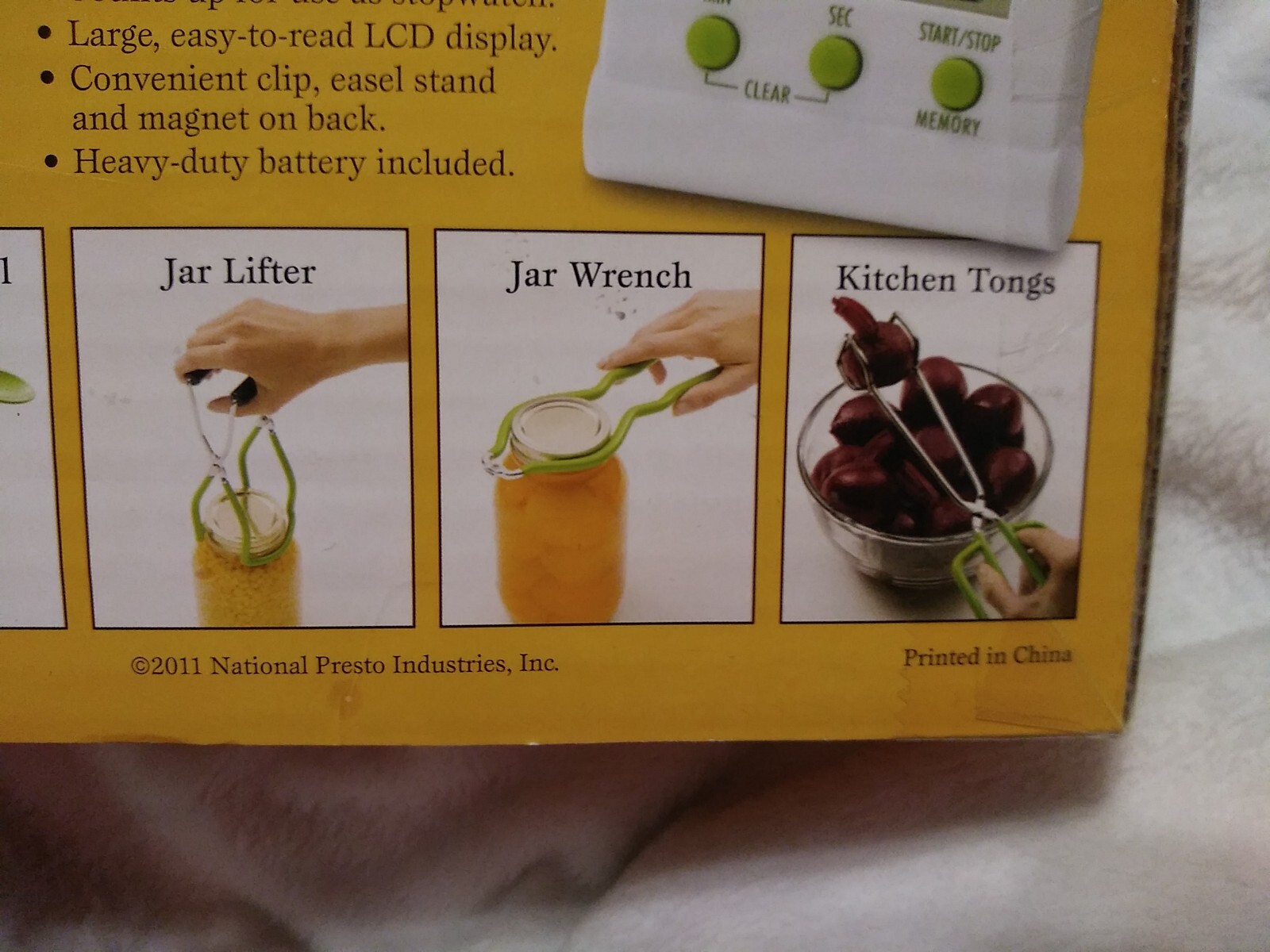 Jar Presto Canning Kit (7 Function) New in Box.  Stock No. 09995 M114