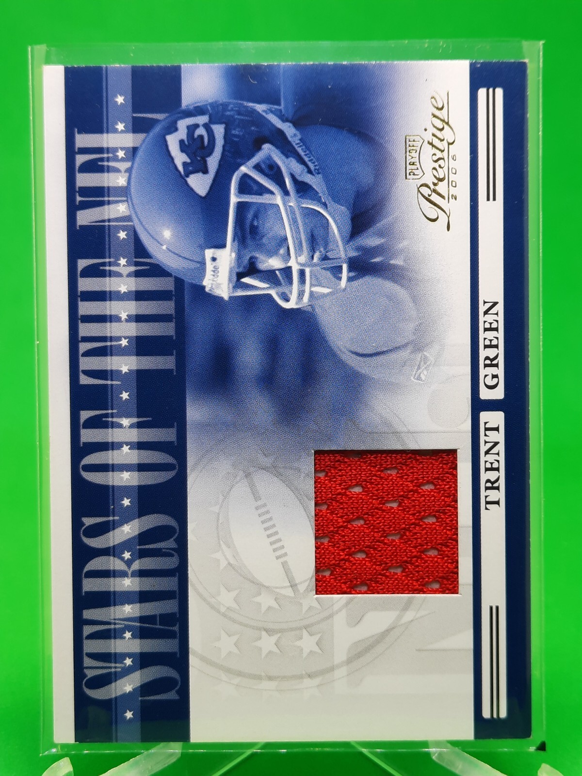 2006 NFL Playoff Prestige Stars of the NFL NFL-29 Trent Green Jersey Chiefs