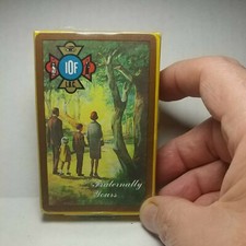 Independent Order of Foresters (IOF) playing cards-sealed deck-made in USA