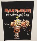 Iron Maiden Vintage "Can I Play With Madness" Back Patch 1988