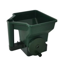 Spargi concime semina seminare spargisale manuale con manico rotativo in pvc