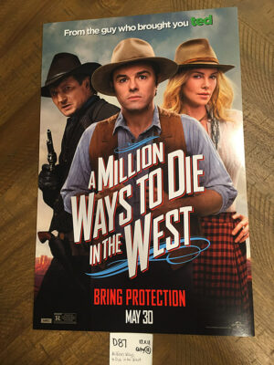 A Million Ways to Die in the West 11×17 Original Promotional Movie