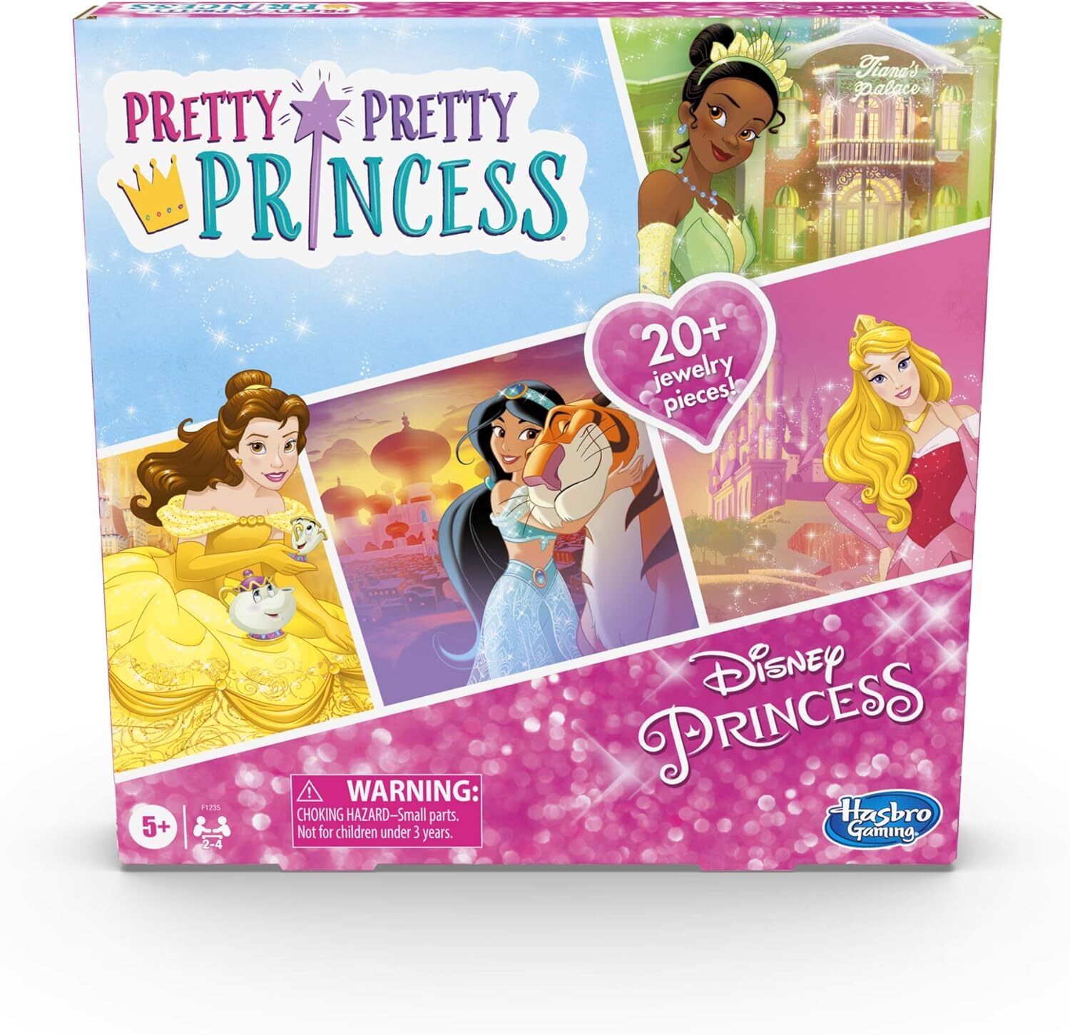 Hasbro Gaming Pretty Pretty Princess: Edition Board Game Featuring Disney Prince