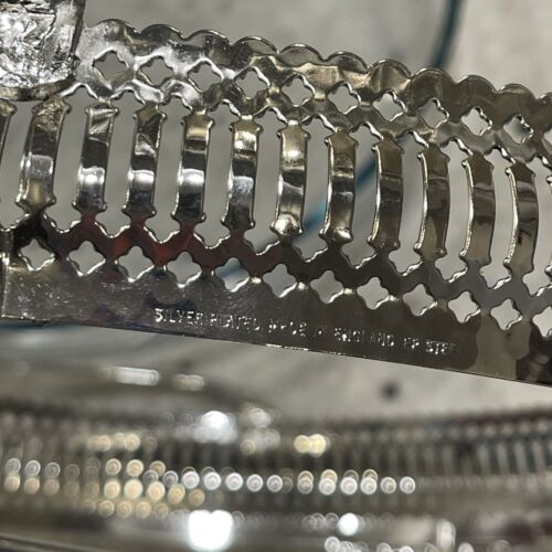 10” Silver Plated Casserole Dish & Lid With Marinex Glass Insert England - Picture 9 of 9