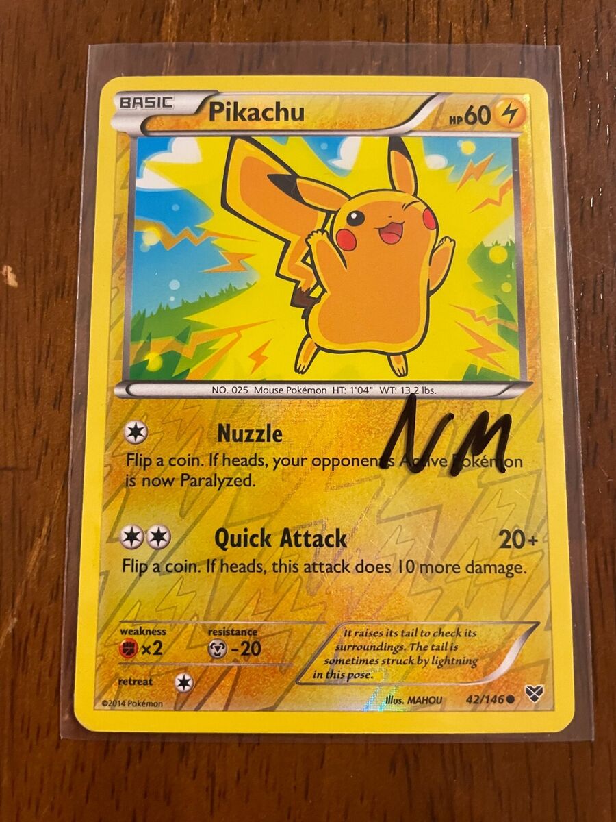 Pikachu 42/146 XY Base Set Reverse Holo - Pokemon Card - LP Pikachu 42/146 XY Base Set Reverse Holo - Pokemon Card - LP