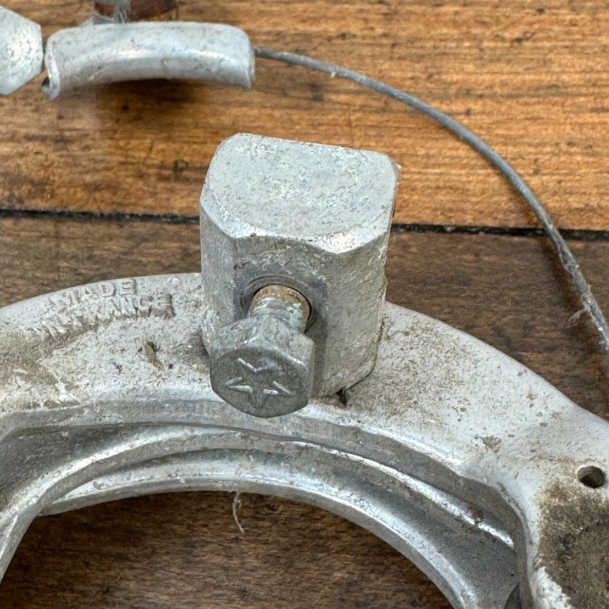 NOS Vintage Anni '70 MAFAC Montaggio Cuffie Centro Guida Cavo Freno - Foto 10